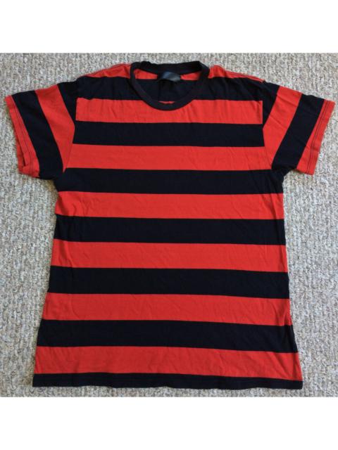 AMIRI Amiri Black & Red Striped T-Shirt