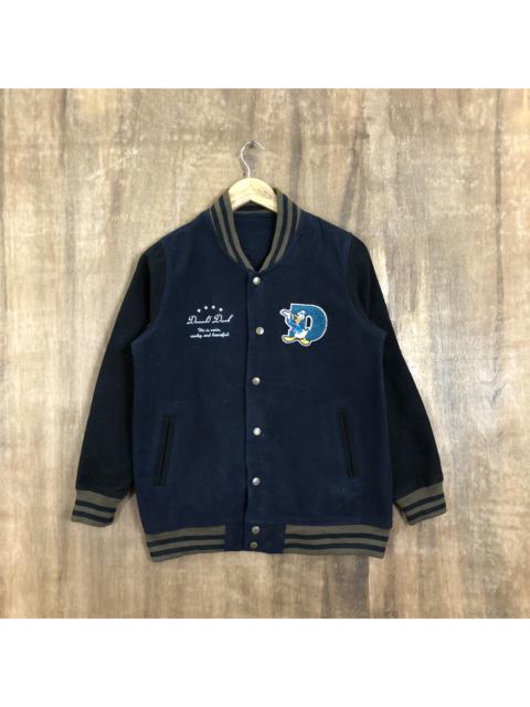 Other Designers Disney - Disney Donald Duck Black Varsity Jacket #1550