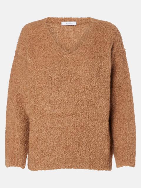 Max Mara Pantera camel hair and silk sweater