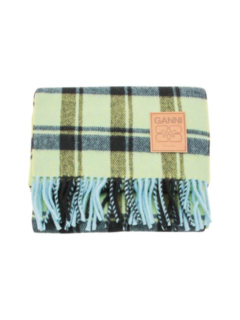 GANNI Yellow Wool Scarves