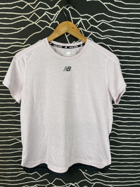New Balance New Balance Running "Save Water" Mesh Tech Tee Pink/Black