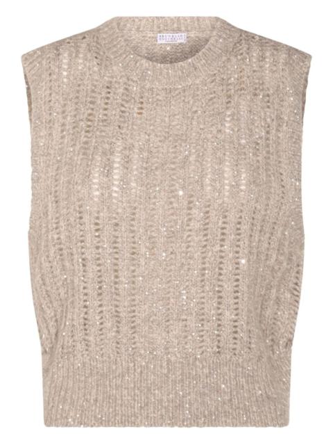 Brunello Cucinelli Brunello Cucinelli Women Wool Tank Top