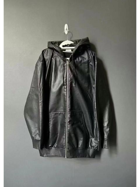 CELINE Celine black jacket with logo and lettering.