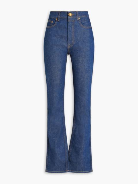 Zimmermann High-rise straight-leg jeans