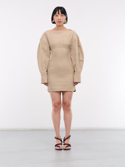 JACQUEMUS La Robe Chemise Casaco