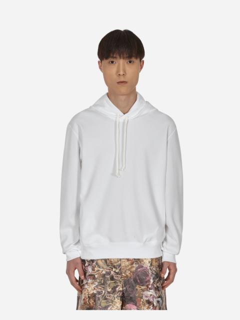 Comme des Garçons Homme Plus Bedelgeuse Graphic Hooded Sweatshirt White