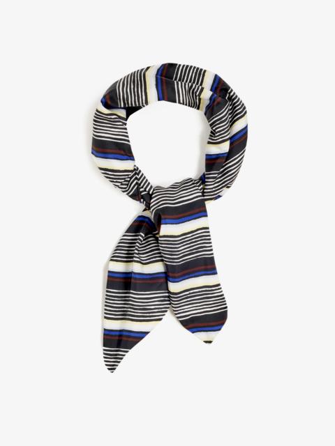 Proenza Schouler Amira Scarf in Printed Silk Habotai