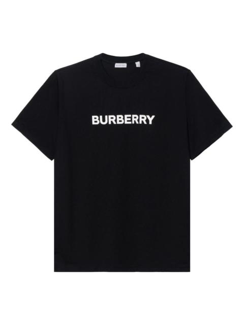Burberry (WMNS) Burberry 25 Cotton Logo T-Shirt 'Black' 80803241