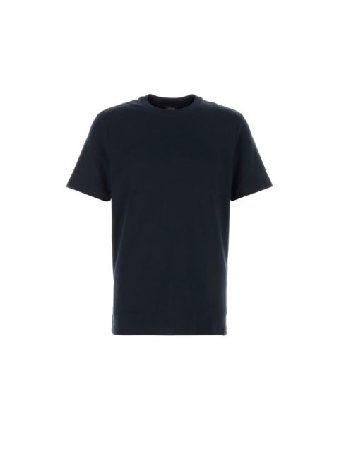 Brioni BRIONI Midnight Blue Cotton T-Shirt New & Authentic (Men's s
