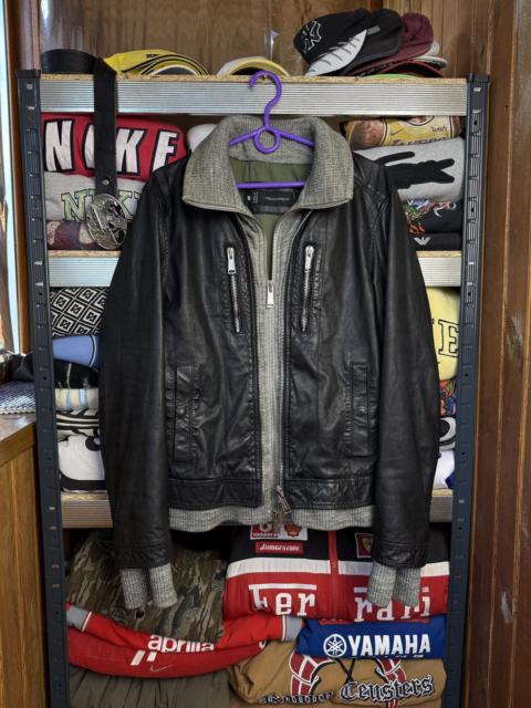 DSQUARED2 Dsquared2 Leather Biker Jacket