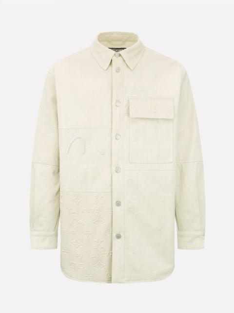 EVISU Embossed Monogram Shirt Jacket