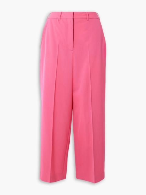 Stella McCartney Cropped stretch-wool straight-leg pants