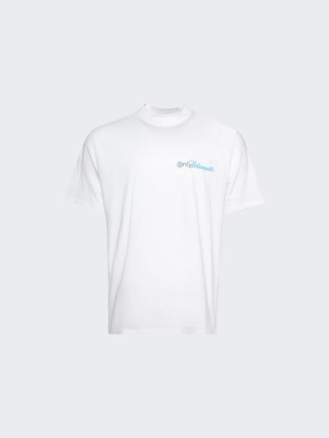 VETEMENTS Only Vetements Tee White