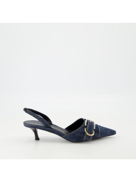 Givenchy Escarpins Voyou en denim