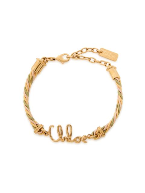 Chloe The Chloé Plage Logo Bracelet
