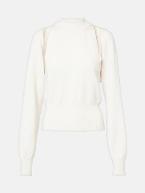 Alaïa Cutout wool sweater