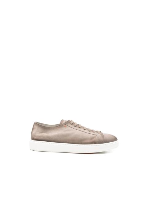 Santoni Santoni Grey Trainers - Low-Tops Men