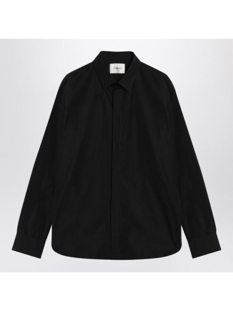 Saint Laurent Black Cotton Shirt Men