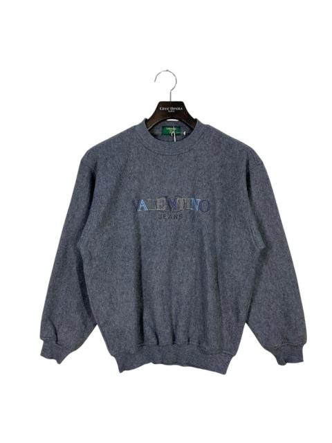 Valentino Vintage Nos valentino jeans spell out sweatshirt crewneck