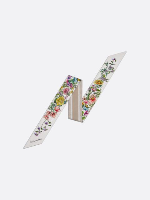 Dior D-Floral Mitzah Scarf