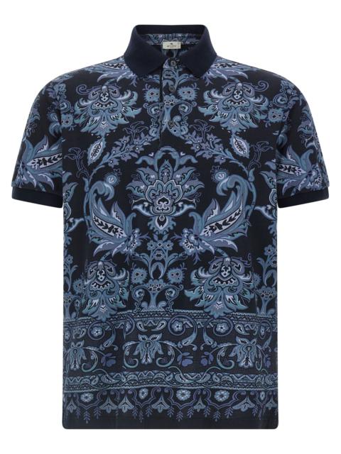 Etro Press Shirt Polo Blue