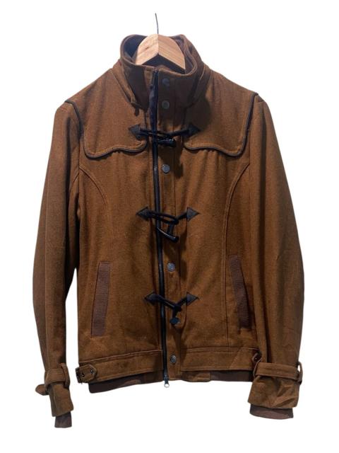 Other Designers In The Attic Wool Duffle Jacket Bikers Design