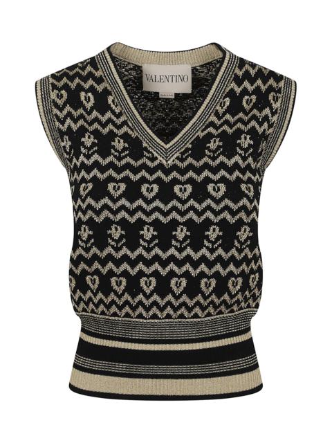 Valentino Top / Canotta Maglia | Mossi | Wool And Lurex