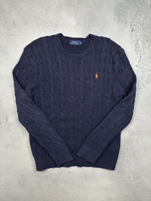 Ralph Lauren Polo Ralph Lauren Cable Knit Cotton Sweater Crewneck Jumper