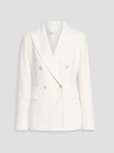 Max Mara Osanna double-breasted wool-twill blazer