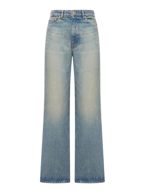 GANNI Ganni Women Izey Jeans In Rigid Denim