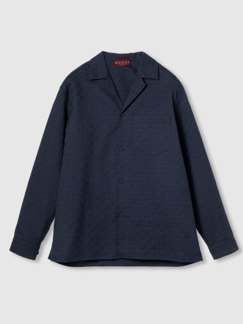 GUCCI GG canvas shirt