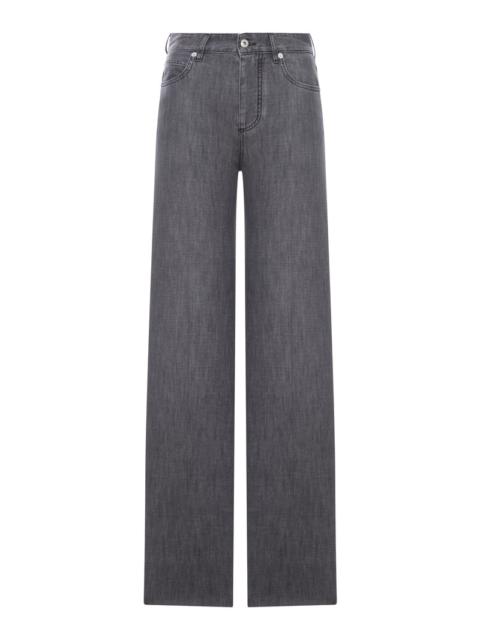 Bottega Veneta Bottega Veneta Women Black Washed Palazzo Jeans