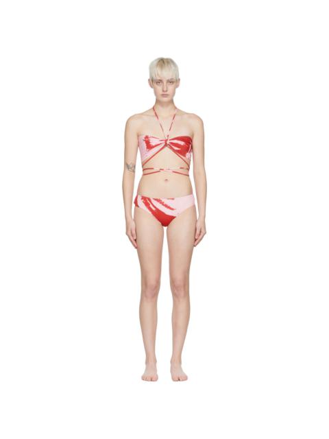 ioannes Red Polyester Bikini