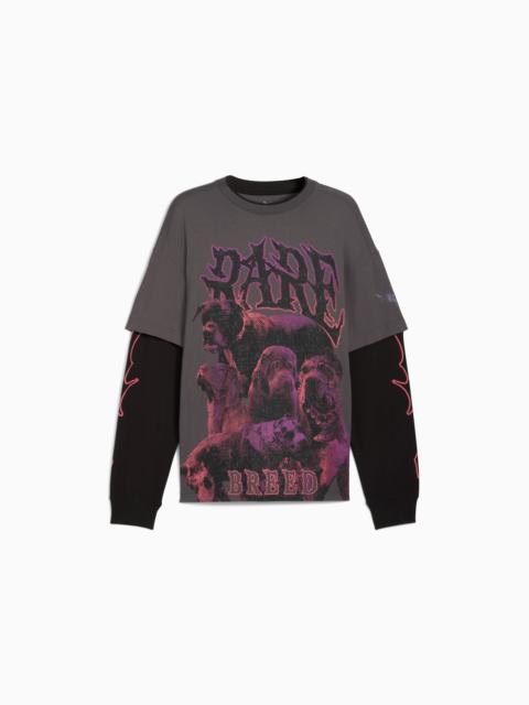 PUMA Lamelo Ball World Tour-nament Men's Long Sleeve Basketball Tee