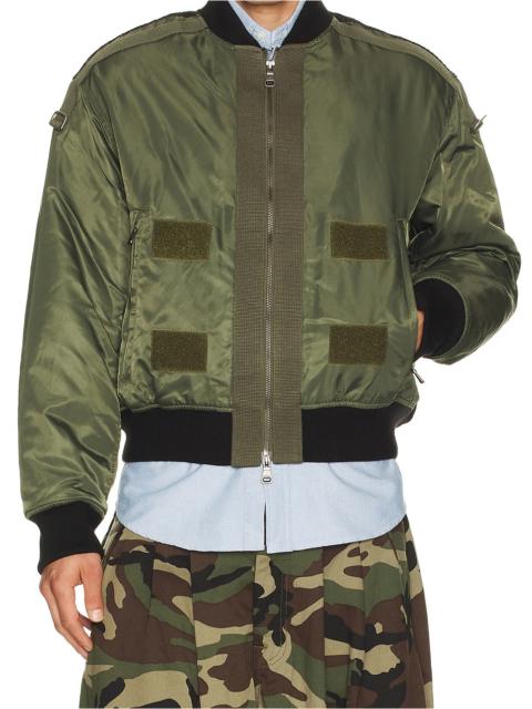 Andersson Bell Flight Layered Washed Bomber Jacket