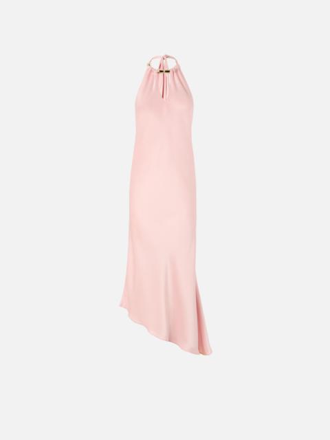 PINKO LONG DRESS WITH OPEN BACK