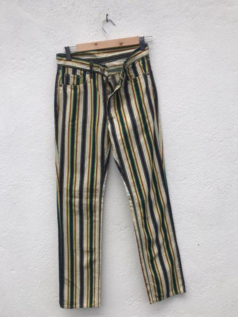 Other Designers Designer - MADE IN JAPAN TRISSH Stripe Multicolor Jeans