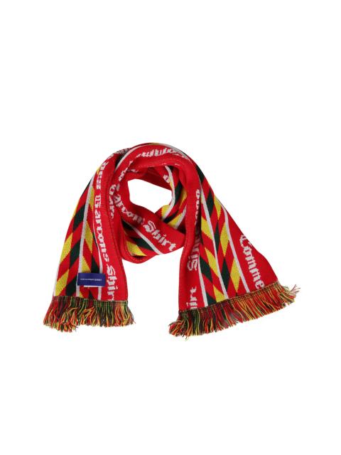 Comme des Garçons SHIRT Scarf with logo and fringes