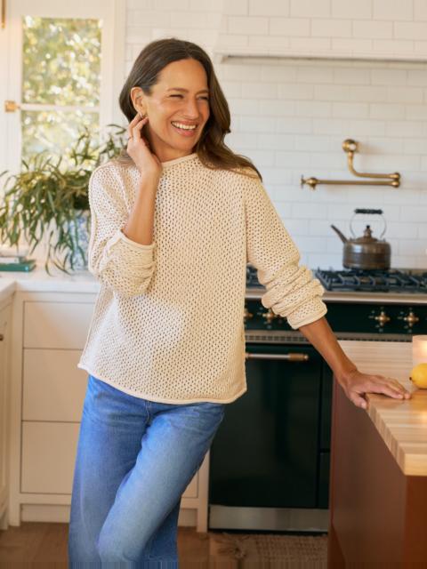 Frank & Eileen Rolled Funnel Neck Sweater