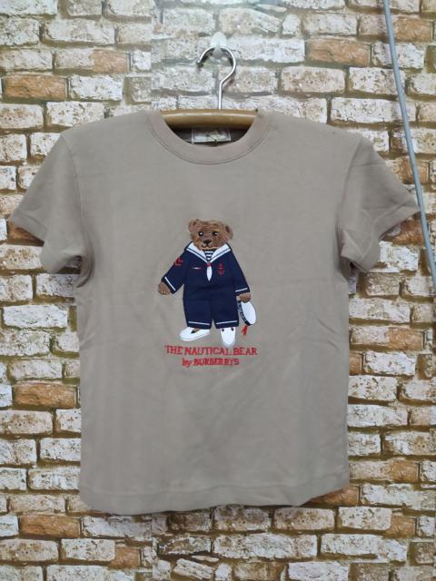 Vintage - BURBERRY BEAR NAUTICA SHORT SHIRT (B277)