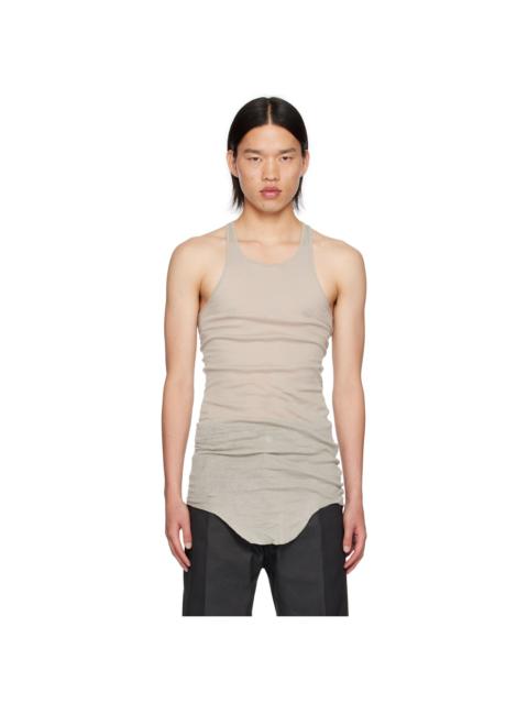 Rick Owens Off-White Porterville Basic Rib Tank Top