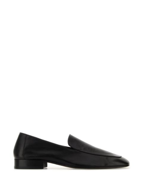 Dries Van Noten Dark brown leather loafers