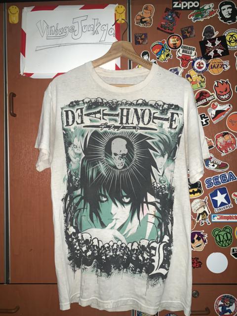 Other Designers Vintage DEATH NOTE DISTRESSED Promo T-shirt Character(L)