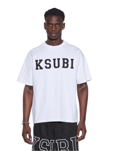 Ksubi TOUCHDOWN EKCESS SS TEE VINTAGE WHITE