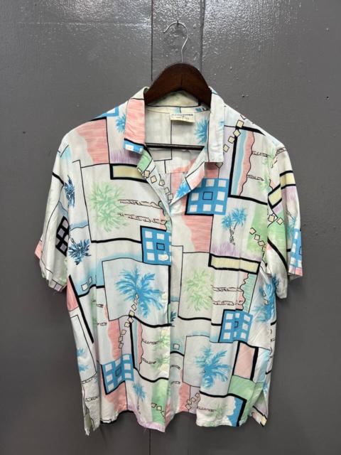 Other Designers Vintage - VINTAGE ALFRED DUNNER BUTTON UP SHIRT