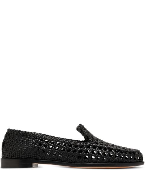 DRAGON DIFFUSION Dragon Diffusion Woven Leather Loafers
