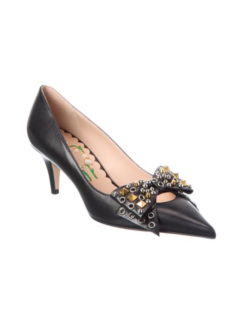 Valentino Valentino VLogo 65 Leather Pump