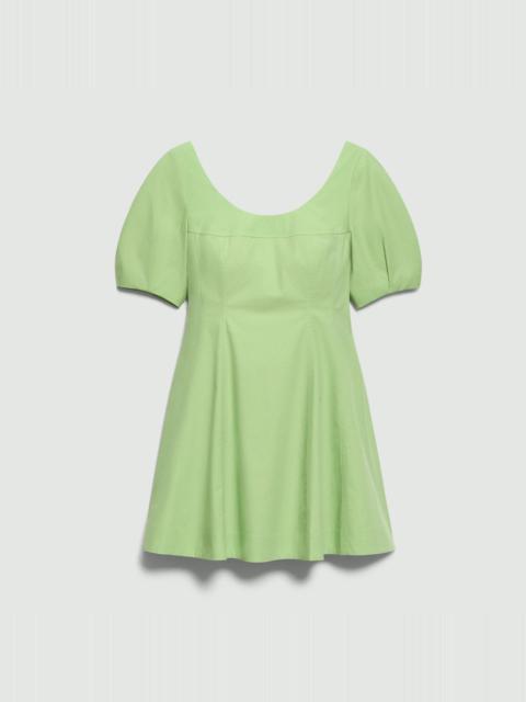 Theory Stitched Midi Dress in Cotton