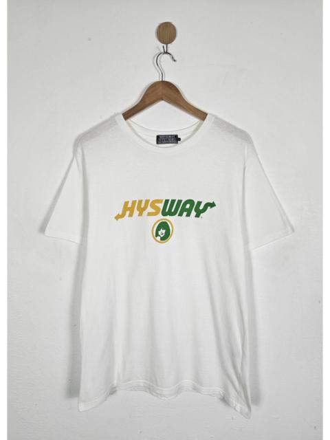 Hysteric Glamour Hysteric Glamour Subway parody Dizzy Milky shirt