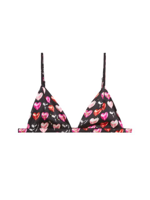 Fleur du Mal Luxe Triangle Bra